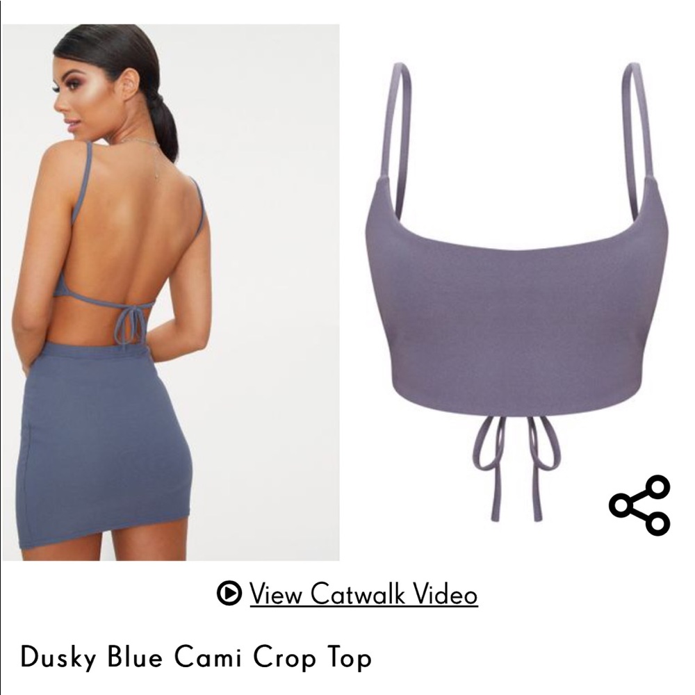 Cami Crop Top